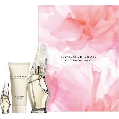 Set Cashmere Mist 3pc. Edp 3.4oz Spray