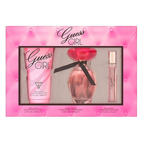 Set Guess Girl 3pc. Edt 3.4oz Spray