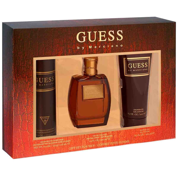 Set Guess by Marciano For Men 3pc. Edt 3.4oz Spray
