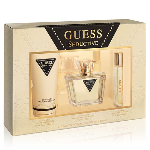 Set Guess Seductive Women 3pc. Edt 2.5oz Spray