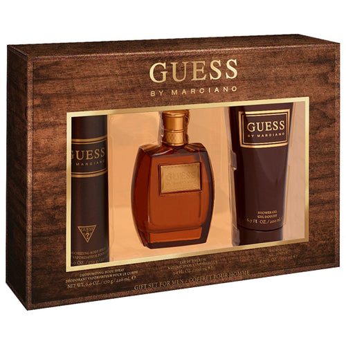 Set Guess by Marciano For Men 3pc. Edt 3.4oz Spray