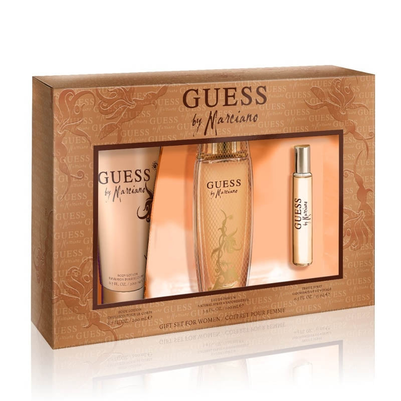 Set Guess by Marciano For Women 3pc. Edp 3.4oz Spray