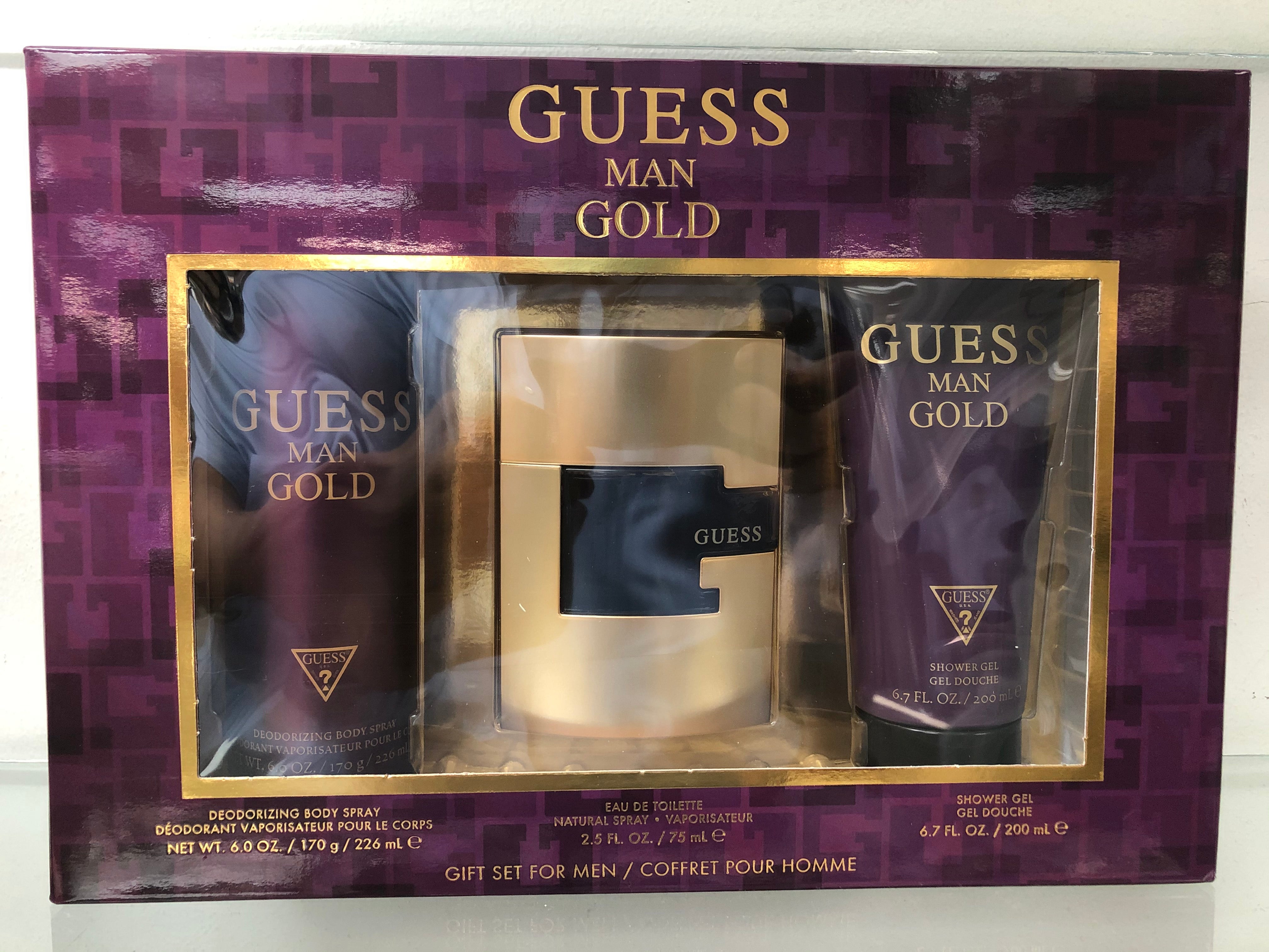 Guess man best sale gold perfume