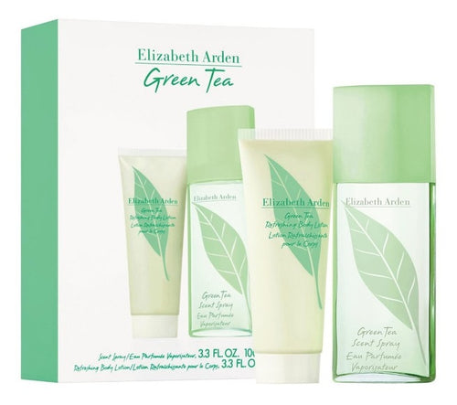 Set Green Tea 2pc. Edp 3.3oz Spray