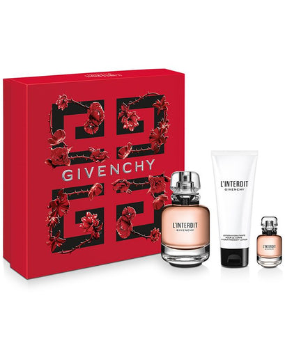 Set Givenchy L'interdit 3pc. Edp 2.6oz Spray