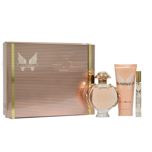 Set Olympea 3pc. Edp 2.7oz Spray