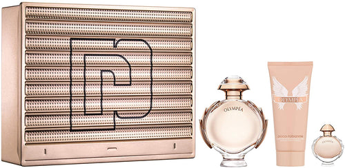 Set Olympea 3pc. Edp 2.7oz Spray