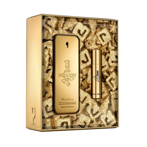 Set 1 Million For Men 2pc. Edt 3.4oz Spray + 0.34oz Travel Spray