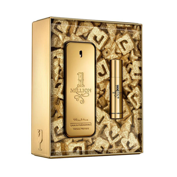 Set 1 Million For Men 2pc. Edt 3.4oz Spray + 0.34oz Travel Spray