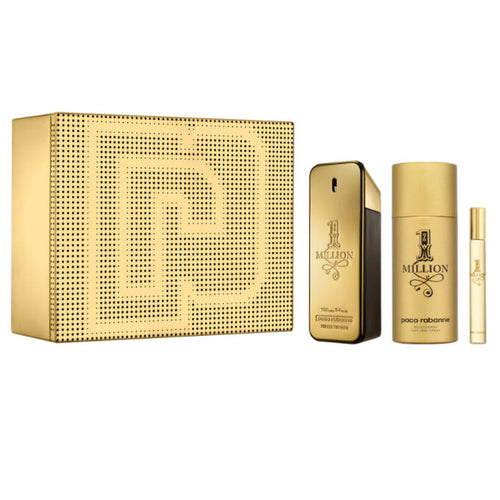 Set 1 Million For Men 3pc. Edt 3.4oz Spray