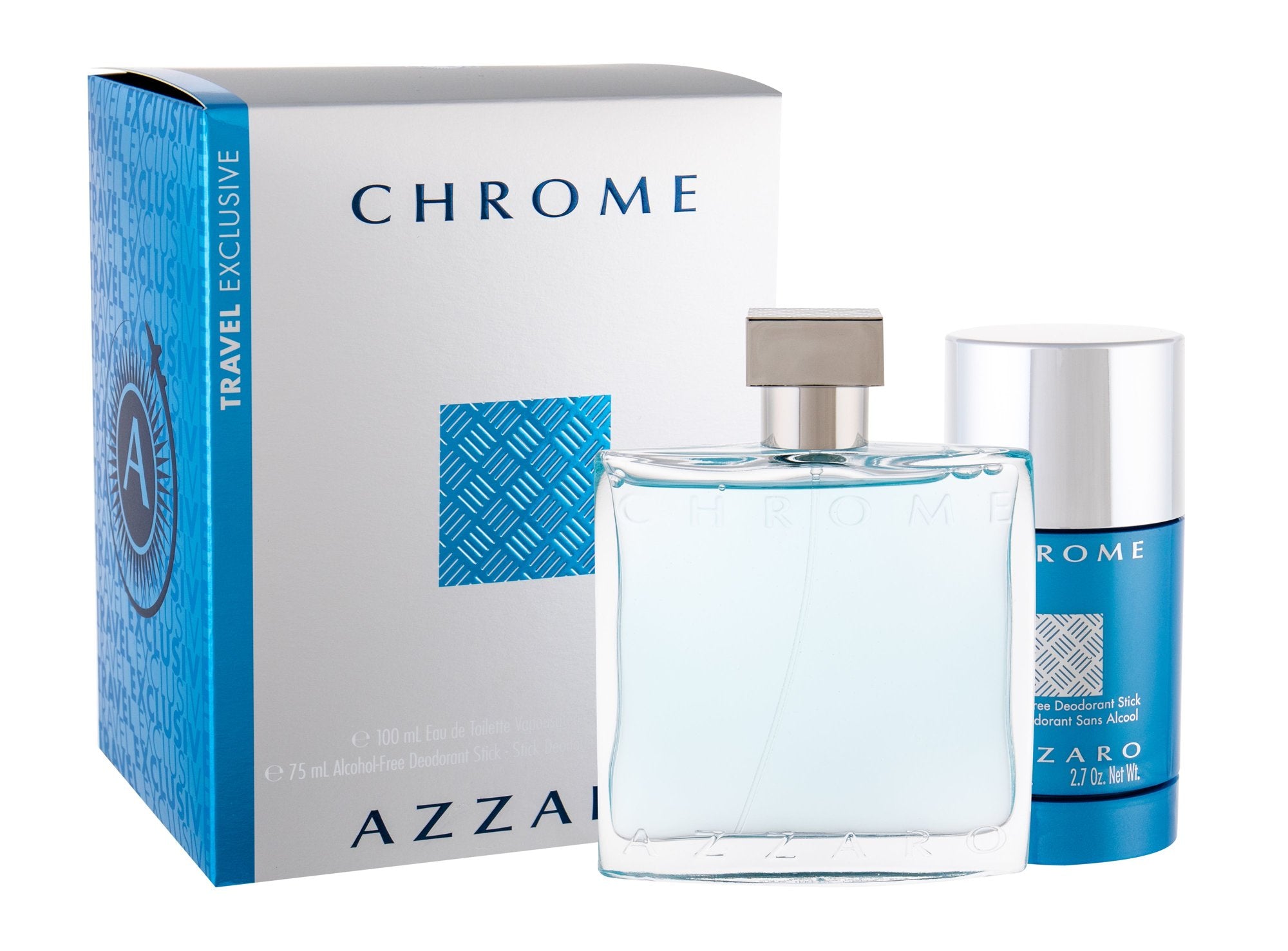 Cierra Perfumes - Azzaro Chrome Extreme - Eau de Parfum, 100 ml + Deodorant  Stick, 75 ml Gift Set Launched in 2020, this brilliant fragrance opens with  sharp notes of Green Mandarin.