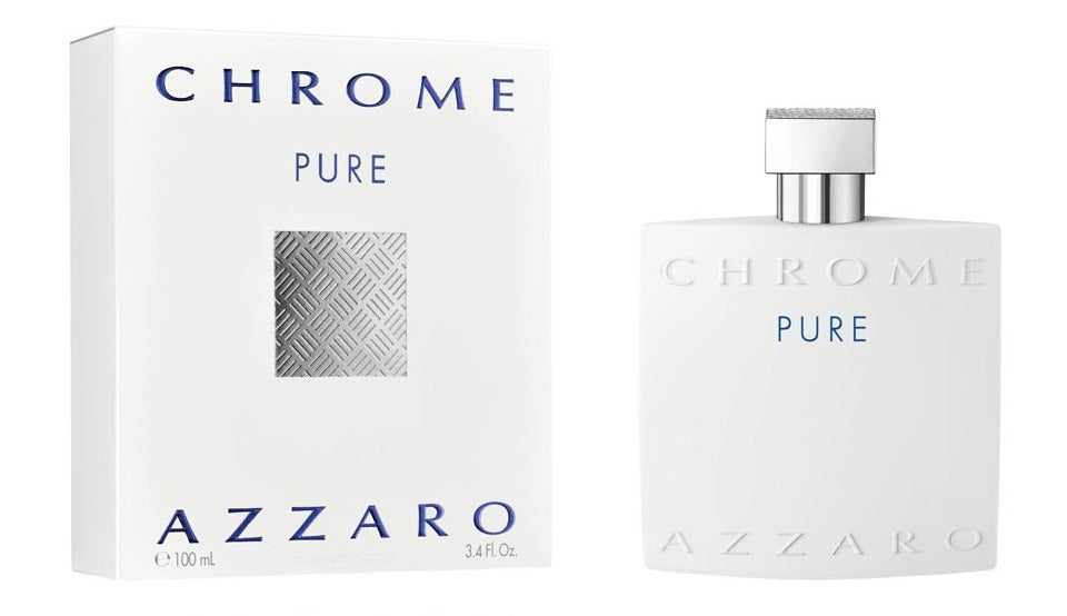 Azzaro Chrome Pure Edt 3.4oz Spray