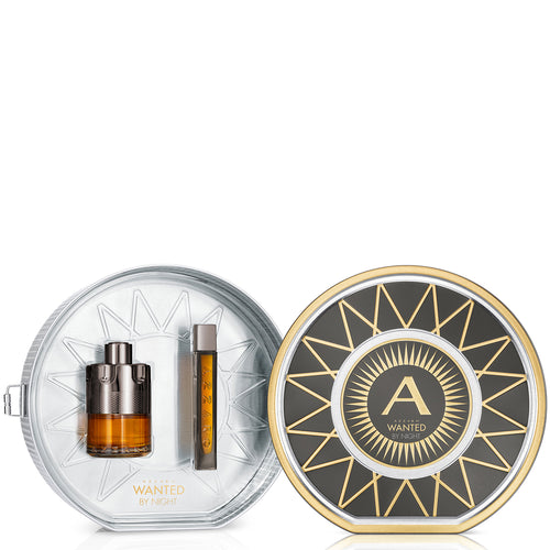 Set Azzaro Wanted by Night For Men 2pc. Edp 3.4oz Spray