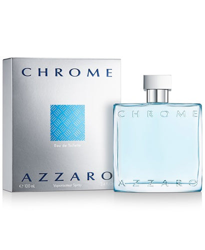 Azzaro Chrome For Men Edt 3.4oz Spray