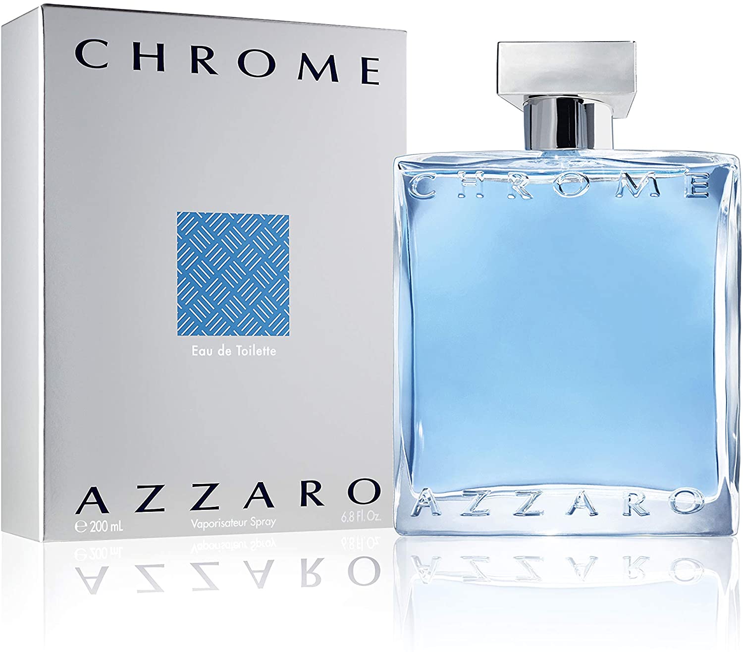 Azzaro Chrome For Men Edt 6.8oz Spray