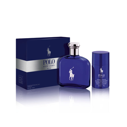 Set Polo Blue 2pc. Edt 4.2oz Spray + 2.6oz Deodorant Stick