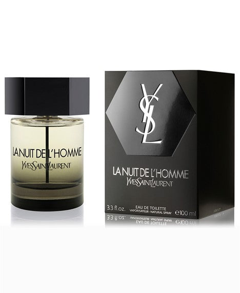 La Nuit de L'Homme by Yves Saint Laurent 3.3 oz. EDT Spray for Men.  New In Box