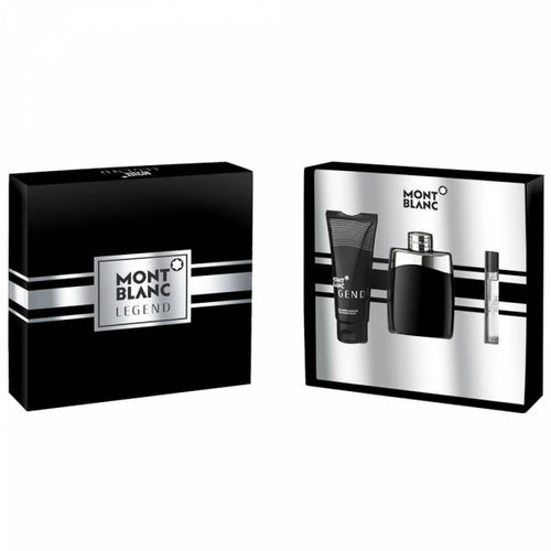 Set Mont Blanc Legend For Men 3pc. Edt 3.3oz Spray