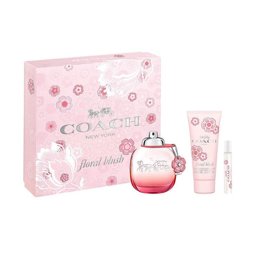 Set Coach Floral Blush 3pc. Edp 3.0oz Spray