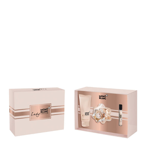 Set Mont Blanc Emblem Lady 3pc. Edp 2.5oz Spray