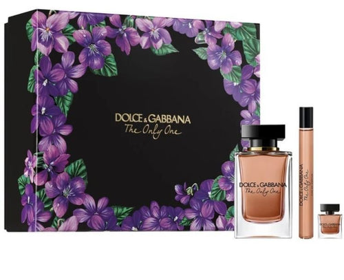 Set D&G The Only One 3pc. Edp 3.3oz Spray