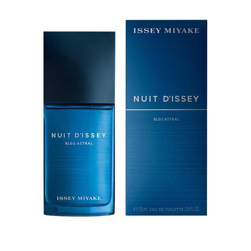 Miyake Nuit D'Issey Bleu Astral For Men Edt 2.5oz Spray
