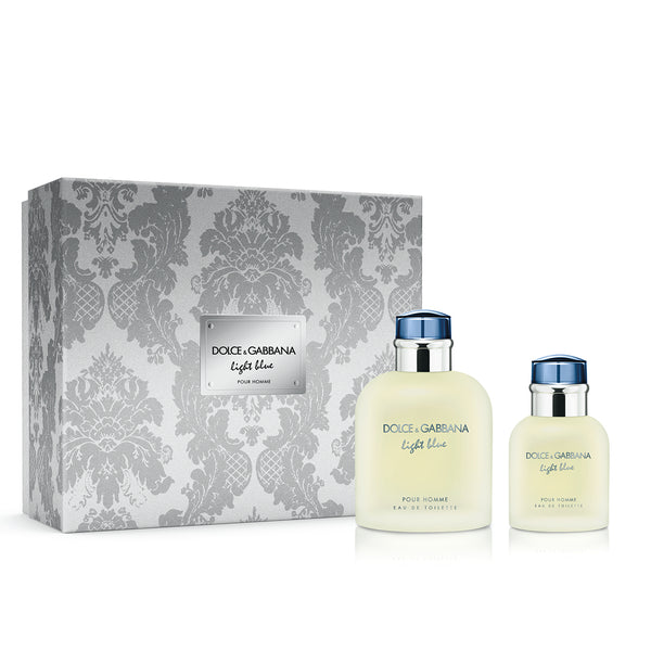 Set Light Blue Pour Homme 2pc. Edt 4.2oz Spray + Edt 1.3oz Spray