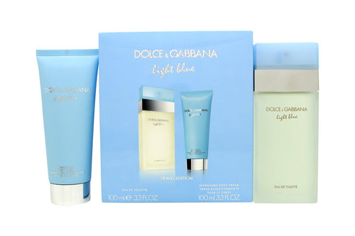 Set D&G Light Blue 2pc. Edt 3.3oz Spray