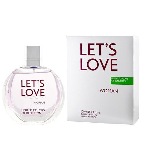 Benetton Let's Love Woman Edt 3.3oz Spray