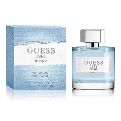 Guess 1981 Indigo For Women Edt 3.4oz Spray