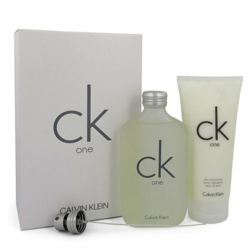 Set CK One 2pc. Edt 6.7oz Spray + 6.7oz Skin Moisturizer