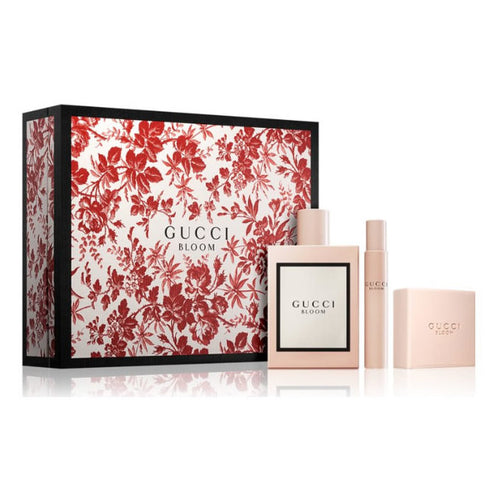 Set Gucci Bloom 3pc. Edp 3.3oz Spray