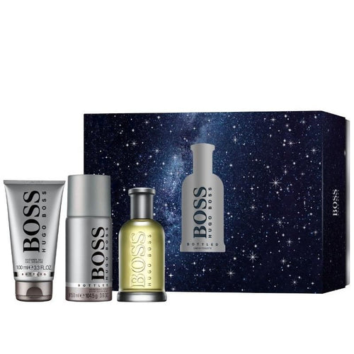 Set Boss Bottled 3pc. Edt 3.3oz Spray