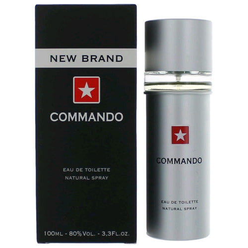 New Brand Commando Edt 3.3oz Spray