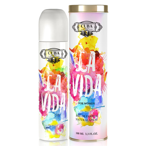 Cuba La Vida For Women Edp 3.3oz Spray