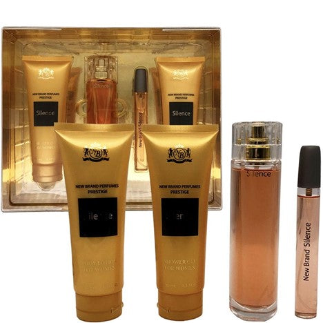 Set Silence For Women 4pc. Edp 3.3oz Spray