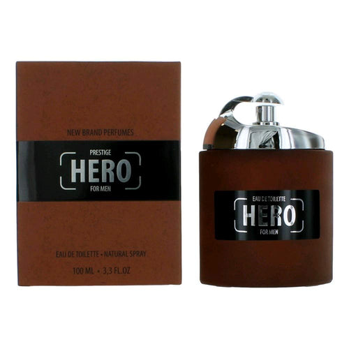 New Brand Hero For Men Edt 3.3oz Spray