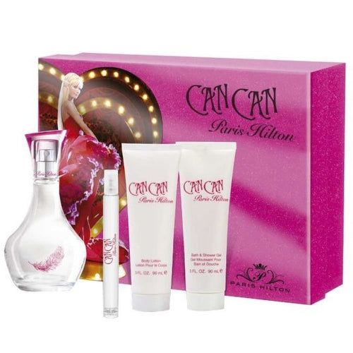 Set Can Can 4pc. Edp 3.4oz Spray