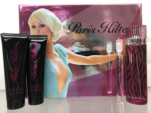 Set Paris Hilton Women 4pc. Edp 3.4oz Spray