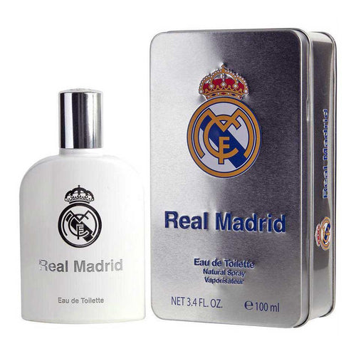 Kids Real Madrid Edt 3.4oz Spray In Metallic Box