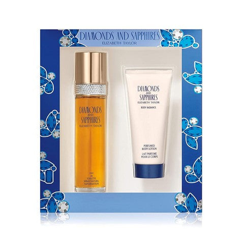 Set Diamonds and Sapphires 2pc. Edt 3.3oz Spray