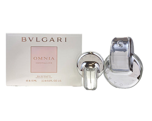 Set Omnia Crystalline 2pc. Edt 2.2oz Spray