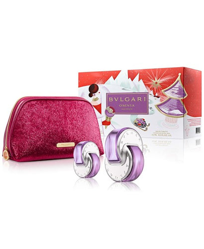 Set Omnia Amethyste 3pc. Edt 2.2oz Spray