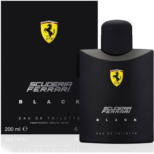Ferrari Scuderia Black Edt 6.7oz Spray