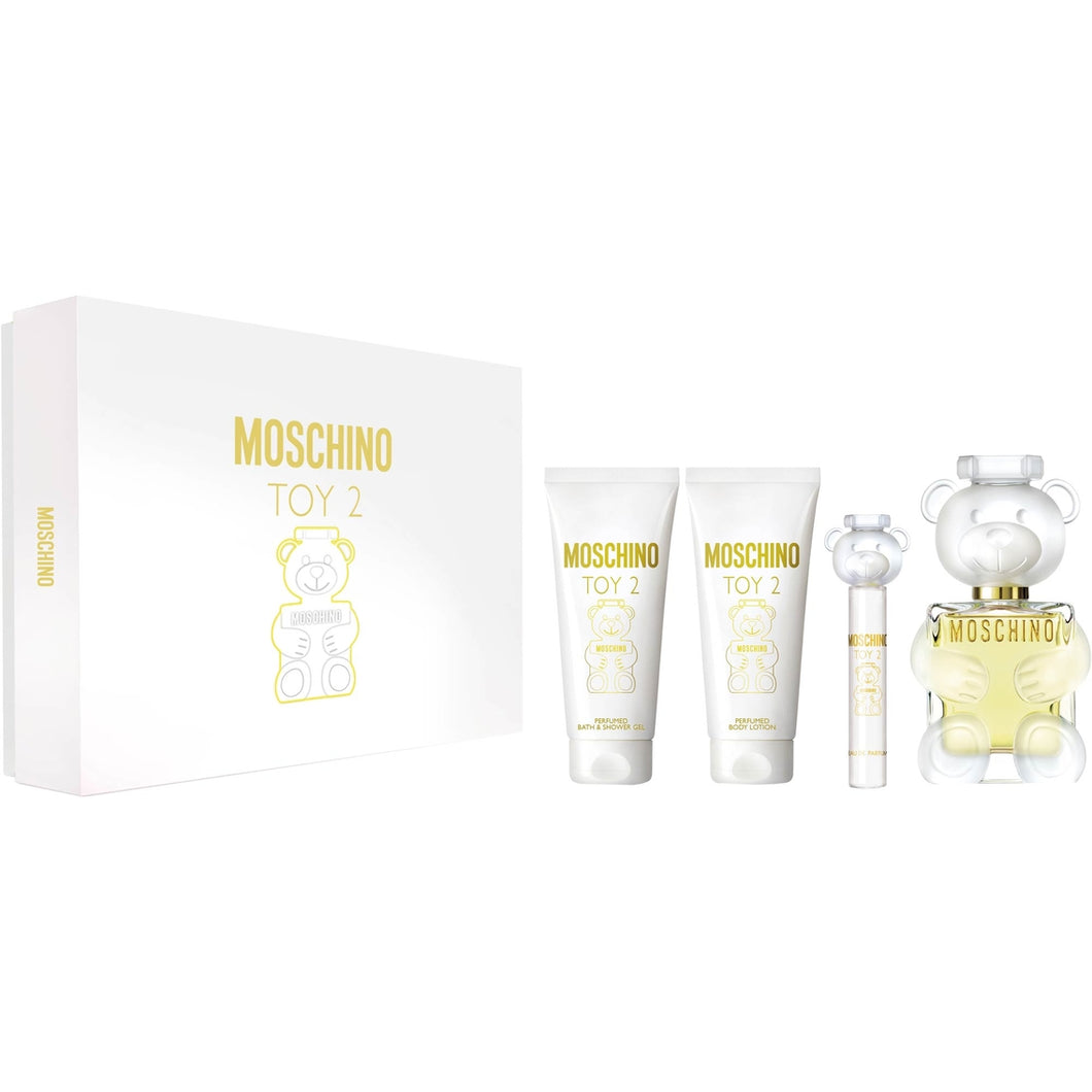 Set Moschino Toy 2 For Women 4pc. Edp 3.4oz Spray