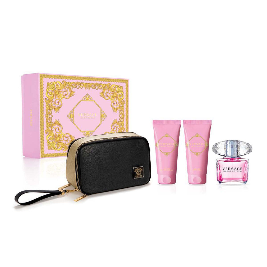 Set Bright Crystal 4pc. EDT 3.0oz Spray