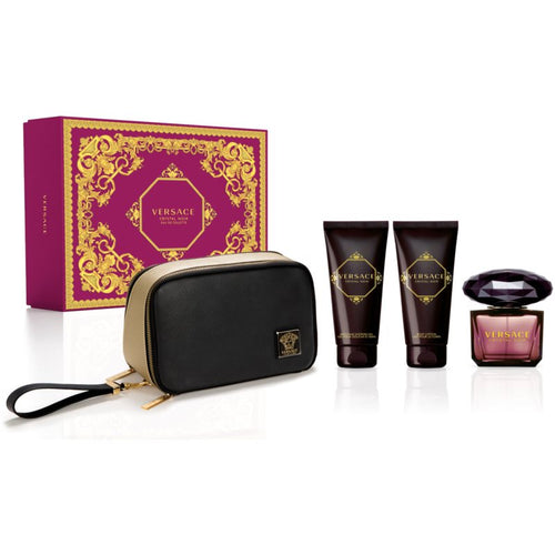 Set Crystal Noir 4pc. Edt 3.0oz Spray