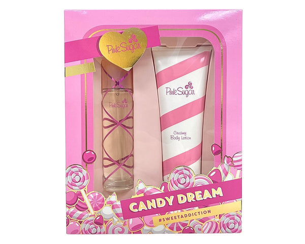 Set Pink Sugar 2pc. Edt 3.4oz Spray