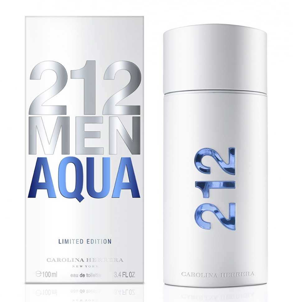 212 Men Aqua Edt 3.4oz Spray Limited Edition