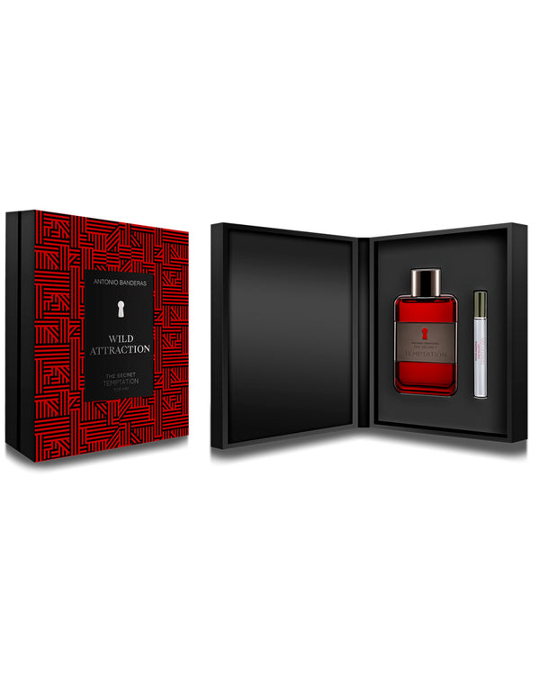 Set Wild Attraction For Men 2pc. Edt 3.4oz Spray